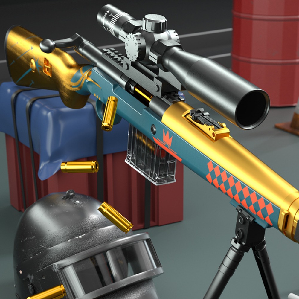 98K الضغط العلوي قذيفة طرد رصا - مراجعة Foam Dart Gun وسعره