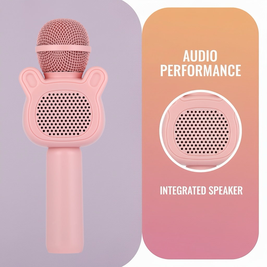 ميكروفون كاريوكي محمول للأطفال - مراجعة Kids Microphone Karaoke وسعره