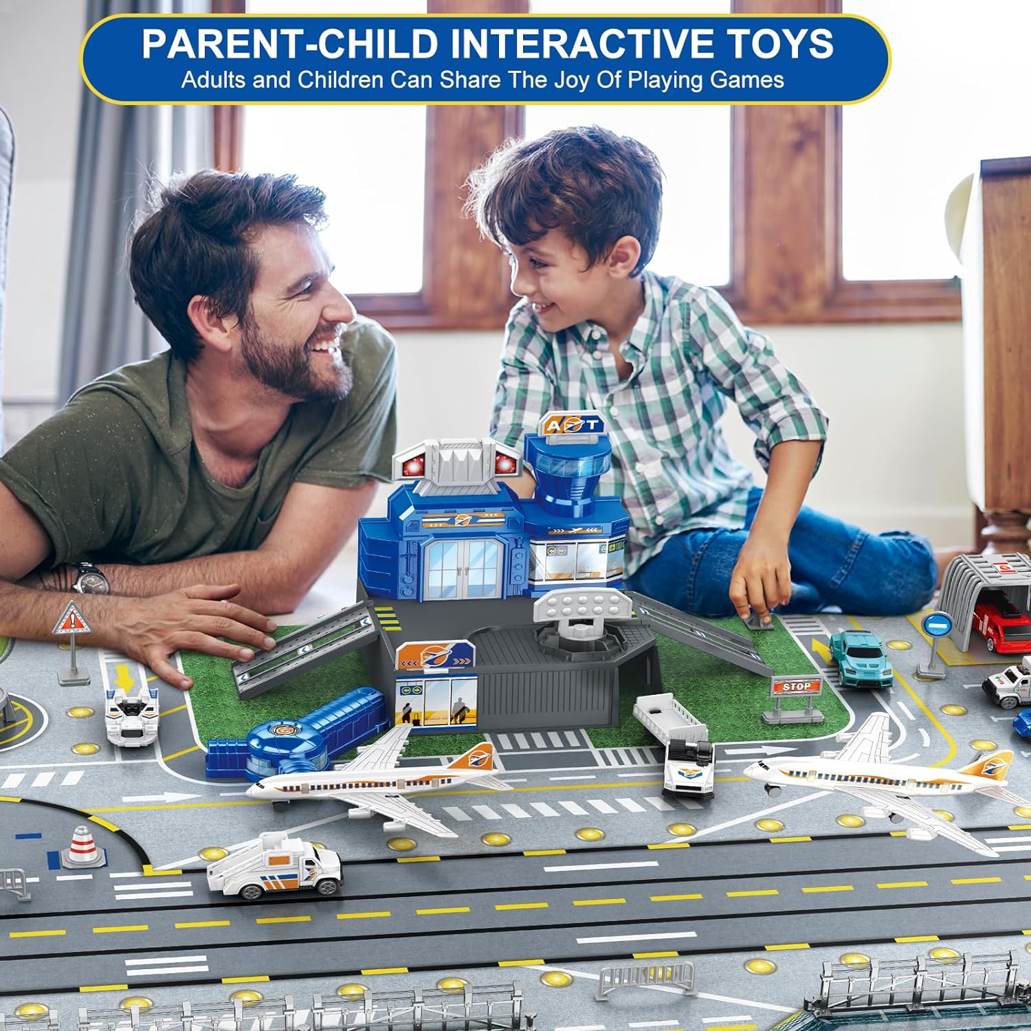 مجموعة ألعاب مطار للأطفال مع س - مراجعة Kids Toys Xmas وسعره