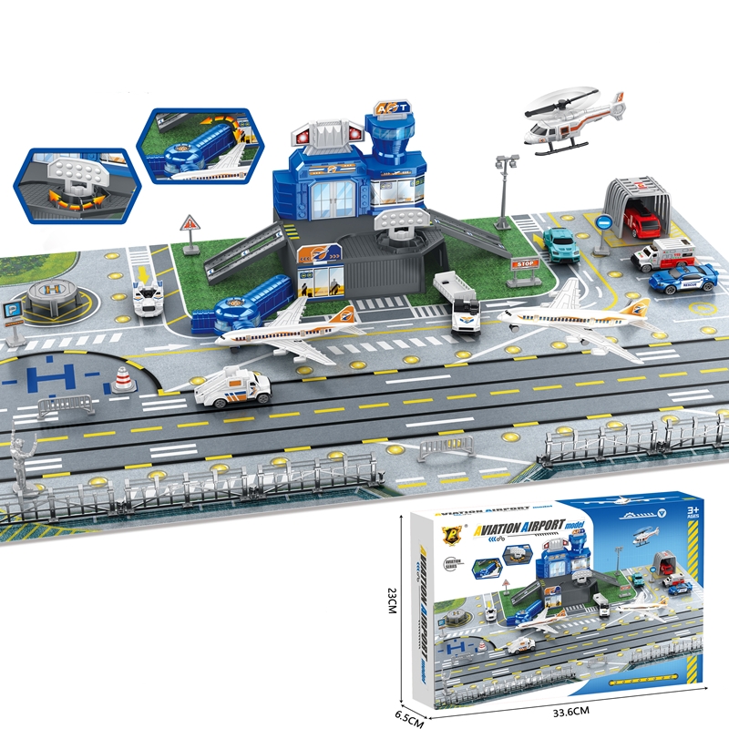 مجموعة ألعاب مطار للأطفال مع س - مراجعة Kids Toys Xmas وسعره