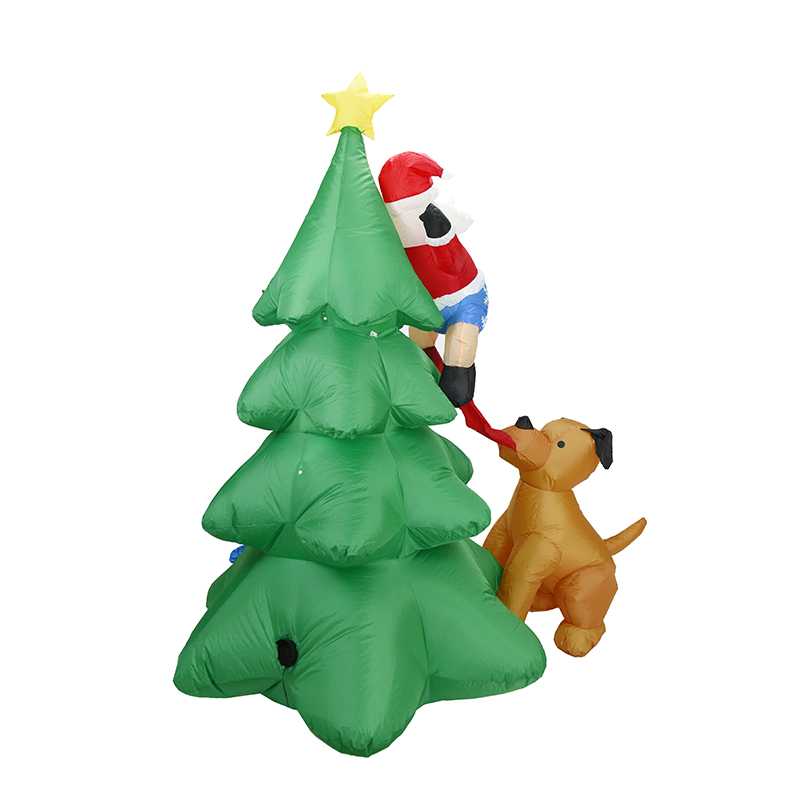 سانتا كلوز القابل للنفخ بطول 6 - مراجعة Kids Toys Xmas وسعره
