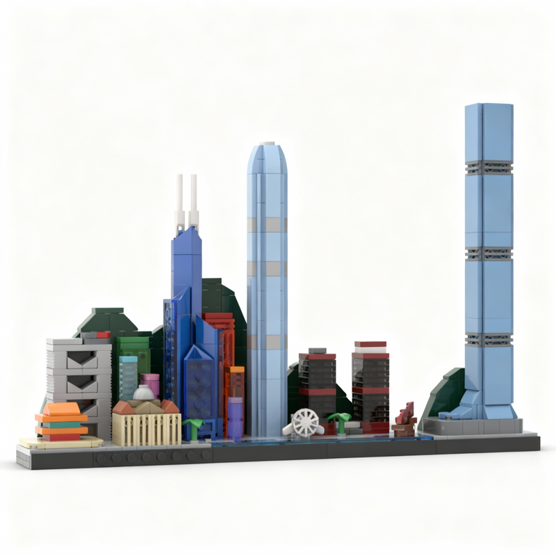 667 قطعة من مكعبات بناء نموذج  - مراجعة Kids Toys Hong Kong وسعره