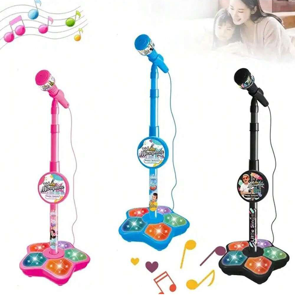 لعبة حامل ميكروفون للأطفال، كا - مراجعة Kids Microphone Karaoke وسعره