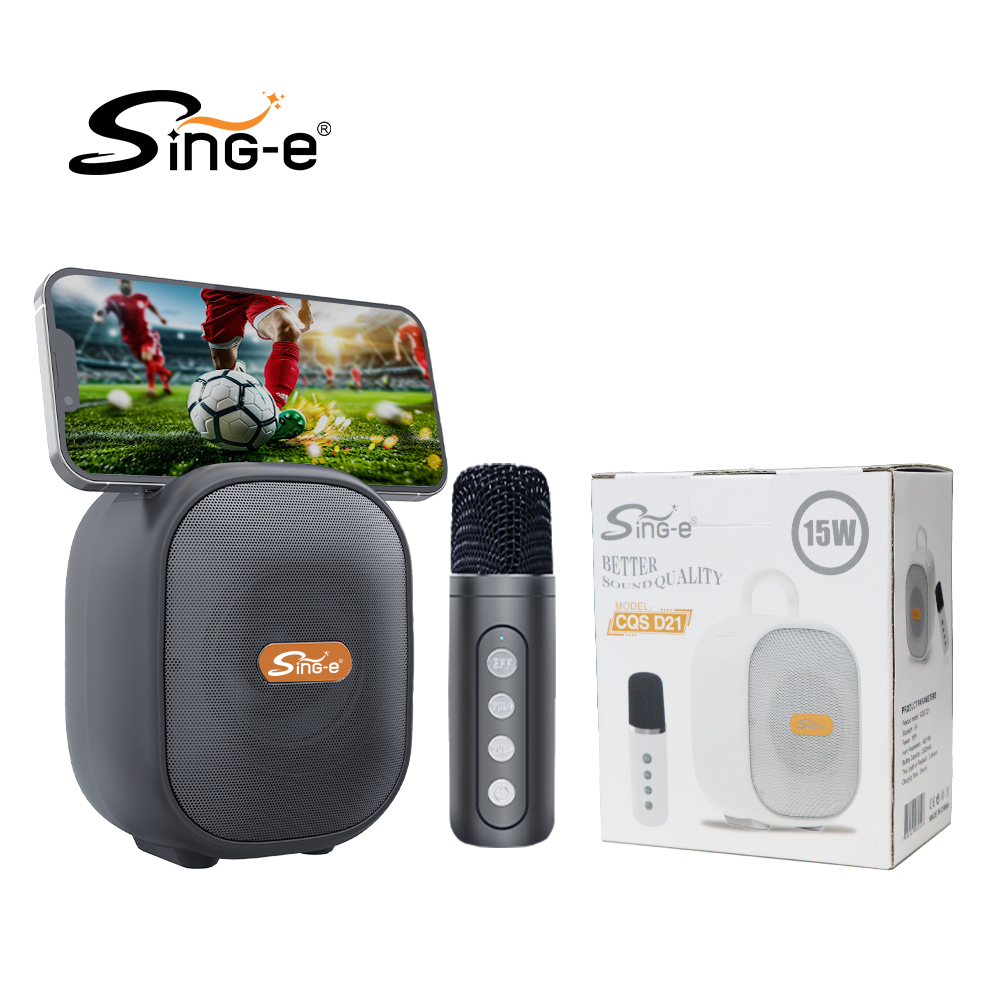 ZQS D21 K12 Mini BT مكبر صوت ل - مراجعة Kids Microphone Karaoke وسعره