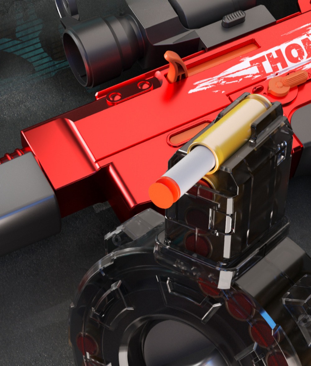 لعبة بندقية كهربائية تطلق رصاص - مراجعة Foam Dart Gun وسعره